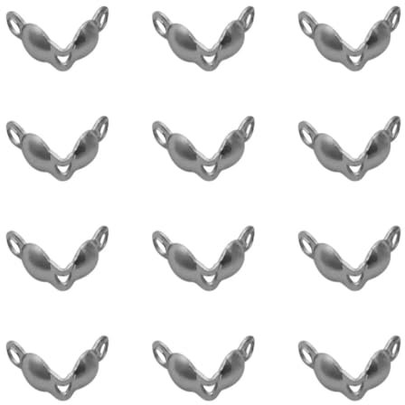 50 Stück/Los Edelstahl-Kugelkette, Drahtende, Crimps, Perlen, Anschluss für DIY-Halsketten, Armbänder, Schmuckzubehör, Edelstahl über 2,0 mm