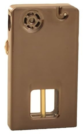 Réservoir de Carburant Transparent, Briquet à kérosène rétro Coupe-Vent à l'ancienne, Briquet à kérosène à Flamme Nue Coupe-Vent, Briquet mécanique à allumage par Pression d'un Bouton, (Noir)(Black)