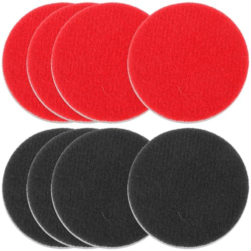 Katyjun 8Pcs Polierscheibe 125mm, Waschbar Polieraufsatz Exzenterschleifer