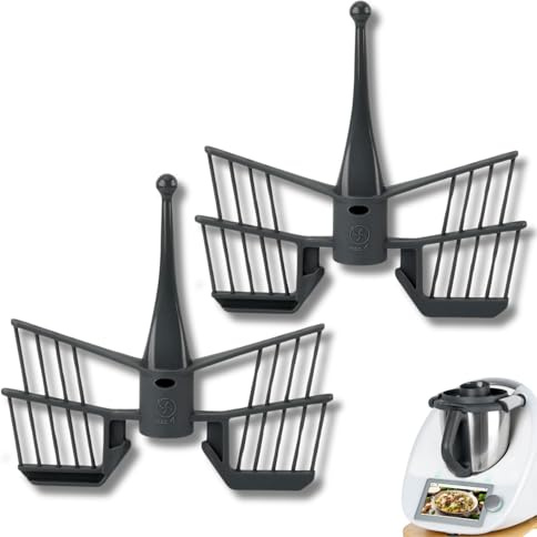 2 pezzi Farfalla Agitatore per TM5 TM6 TM31, Accessori Agitatore Farfalla Ricambi per Robot da Cucina Vorwerk
