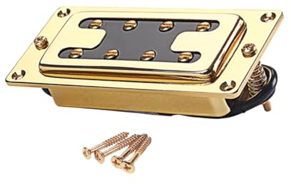 LRXIYODE String Bass Humbucker Pickup För Elgitarr Kompatibel Med Basgitarr Design Hög Kvalitet Och Förbättrad Ljudupplevelse