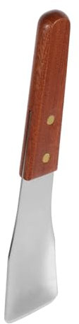 TOPPERFUN Paletta Per Gelato in Acciaio Inossidabile Paletta Per Gelato Con Manico in Legno Utensile Da Cucina