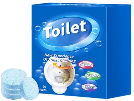 Toilet Cleaner, 2025 New Toilet Cleaner Tablets, with Cleaning and Foaming Action, Fresheners (1, blue)