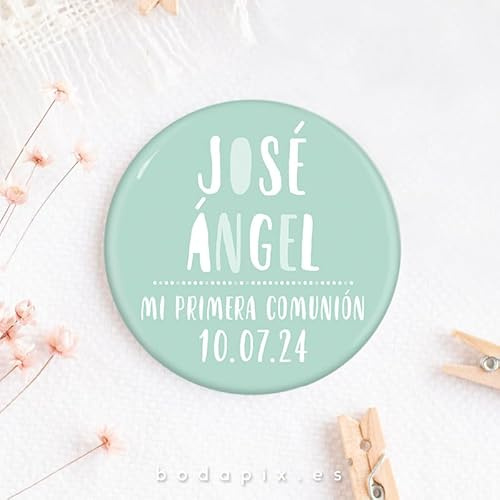 Bodapix Pack 10 Abrebotellas Personalizados con Foto e Imán para Invitados | Regalos de Comunión, Boda y Bautizo