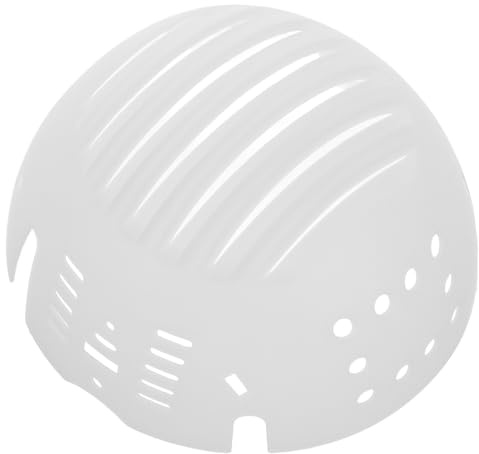 HOUDERCO Inserto di Sicurezza per Cappello Anticollisione in Pe Bianco, Fodera Interna Leggera Assorbimento D'impatti per Caschi e Cappelli da Baseball