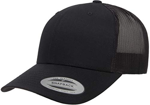 Yupoong herr truckerkeps keps keps, Svart, one size