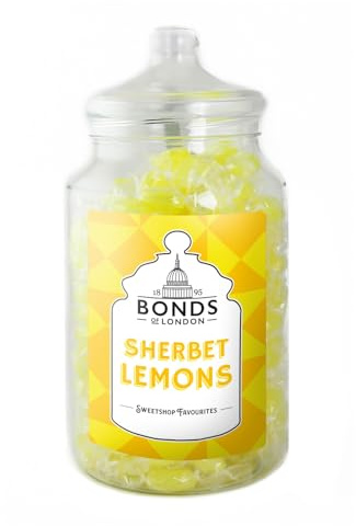 Bonds of London Lemon Sherbets Jar, 1.7 Kg (Pack of 1)