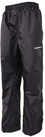 Acme Projects Kinder wasserdichte über Hose, 100% wasserdicht, atmungsaktiv, versiegelte naht, 10000mm / 3000gm (Kinder, 4, Schwarz)