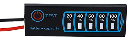 1-8S 18650 Li-ion Lipo Lithium 5-30V Lead Acid Battery Level Indicator Tester LCD Display Meter Module Capacity Voltage Meter