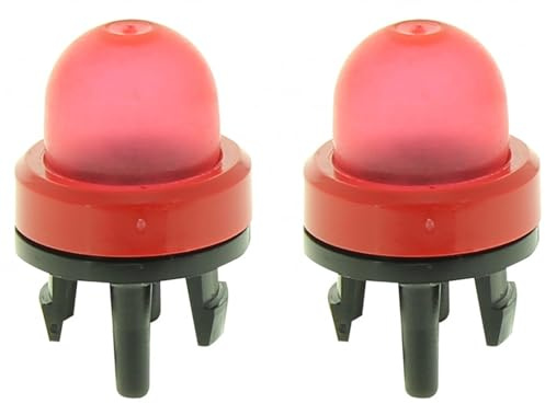 cyclingcolors 2x Bomba de cebado 530047721 compatible con Ryobi Toro 683974 MTD 791-683974 Husqvarna McCulloch pera carburador cortacésped desbrozadora tractor