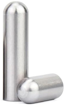 2/5/10pcs Tassello in acciaio inossidabile 304 M3 M4 M5 M6 Filettatura interna Dado a testa tonda singola Perno cilindrico a testa tonda Perno di posizionamento Fissaggio hardware(M4X25(10pcs))