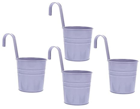 KONTONTY 4piezas Macetas Colgantes De Drenaje De Decoración para Jardín Patio y Balcón para Plantas De Interior y Exterior