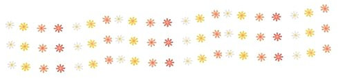ibasenice 9stücke Teiliges Boho Daisy Girlande Banner Dekoration Für Jahre Partys Geburtstagsfeiern Und Kinderfeste Vielseitig Einsetzbar Für Innen Und Außenevents