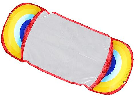 KOMBIUDA Faltbare Aufblasbare Schwimm-hängematte Für Erwachsene Wassersport-Liege Mit Kopf Und Fußstütze Für Pool Oder Strand Aus Hochwertigem Leicht Zu Transportieren Lagern