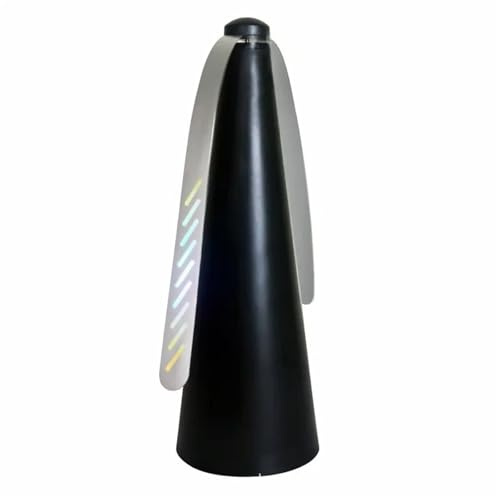 Flugavvisande fläkt. Automatisk myggavvisande fläkt, myggavvisande fläkt, batteridriven, bärbar myggavvisande anordning Flugfläkt för utomhusbruk(Black)
