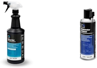 Errecom Kit Pulizia e Igienizzazione Climatizzatore, include Clima-Net Detergente Filtri, Batterie Alettate e Scocche 1L, Evaporator Cleaner Igienizzante Profumato Bombola Aerosol No Risciacquo 400 mL