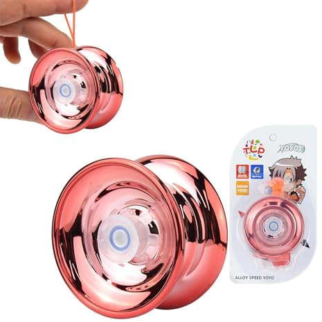 Yoyo Responsive - Jojo Ball In Lega Di Alluminio per Bambini E Adulti, Giocattolo Trucco Resistente agli Urti, Cuscinetto A Ad Alte Prestazioni Veloce | Esercizio Di Coordinamento Io-