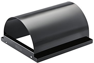 RÖSLE Barbecue Speckgriller, Hochwertiger Aufsatz zur Zubereitung von knusprigem Speck auf Gas- und Kohlegrills, mit Auffangrinnen, emaillierter Stahl