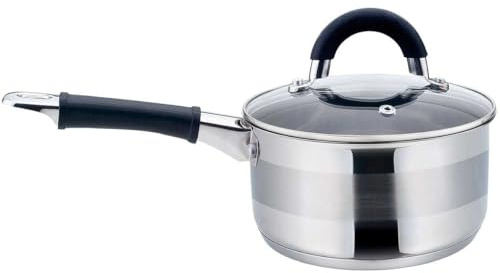 Kochtopf mit Deckel und Griff 2L 18cm KH-1256 Edelstahl