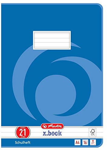 Herlitz Schulheft 16 Blatt (Lineatur 21 | 20er Pack)