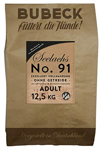 Trockenfutter mit Seelachs | getreidefrei von Bubeck | gebacken im Steinofen