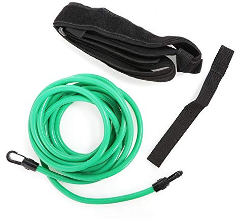 Dyna-Living Schwimmgürtel,Schwimmwiderstand Gürtel Pool Schwimmgürtel Einstellbar Heavy Duty 4 Meter Schwimmtrainingsband Swim Training Belt