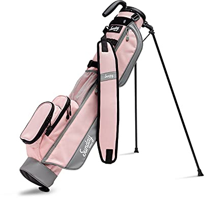 Sunday Golf Loma Tasche – Leichte Tasche mit Riemen und Ständer – Leicht zu tragende Pitch n Putt-Golftasche – Par 3- und Executive-Kurse, 31 Zoll hoch