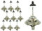 CARALL 10 lámparas halógenas para coche de 12 V. (H7 12V 55W PX26d)