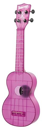 Kala - KA-WMT-PL-S - Ukulele Soprano Bambini Adulti e Principianti, Ukulele Scuola Media in ABS per Musicisti Esperti/Nuovi, Custodia Inclusa, Strumenti Musicali Bambini a Corda, Satinato colorato