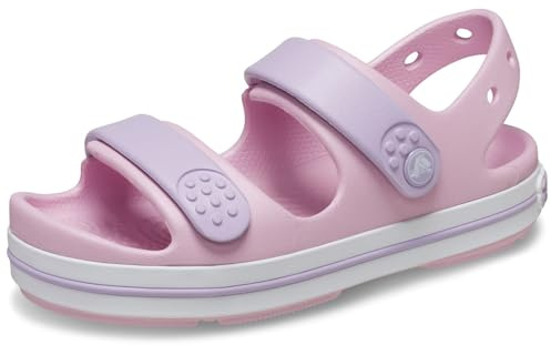 Crocs Crocband Cruiser Sandal K, Sandali Unisex - Bambini e Ragazzi, Ballerina Lavender, 29/30 EU