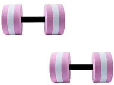 Aqua Hanteln 1 Paar Wasserhantel Aqua-Jogging-Hanteln Unisex Erwachsene Aquahanteln Aquajogging Hanteln Aquafitness-Hanteln (Rosa)