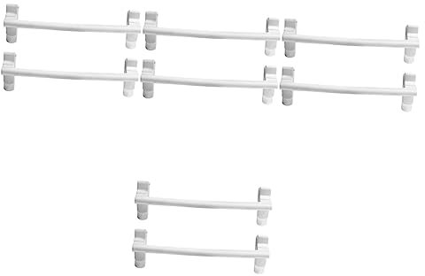 DOITOOL 4 Sätze Badetuchstangen Geschirrtuchhalter Handtuchhalter Für Küchenschranktüren Handtuchregal Aus Kunststoff 2 Stück * 4