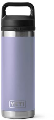 YETI Rambler Bouteille isotherme en acier inoxydable avec bouchon Chug – 532 ml – Lilas cosmique