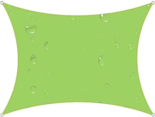 Voile D'Ombrage ImperméAble Triangulaire 4mx6m, Toile Ombrage RéSistant à l'eau, Filet Dombrage Triangle RéSistant 98% Protection Rayons UV pour Patio ExtéRieur
