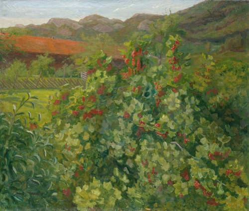 The Currant Bush (1905) 43x36 Huge UnFramed Art Print Poster Ready for Framing by Thorvald Erichsen