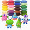 Modelling Clay Set with 24 Colours - Air Drying Clay for Kids, 11g per colour. Includes 3 Sculpting Tools and 4 Modelling Tools. As a gift for boys and girls aged 3 and up.
