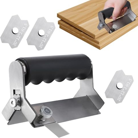 Taglierina per la lavorazione del legno, tagliabordi, raschietto per filetti per la lavorazione del legno, levigatrice per sbavatura, per bordatura, piallatura manuale, strumento D