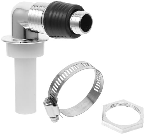 HOMOCONO Waschmaschinen Ablaufschlauch Adapter Mit Schlauchschellen Vielseitiger Bodenablauf Anschluss Für Waschmaschine Und Geschirrspüler Einfache Montage Ohne Spezialwerkzeug Für Küche