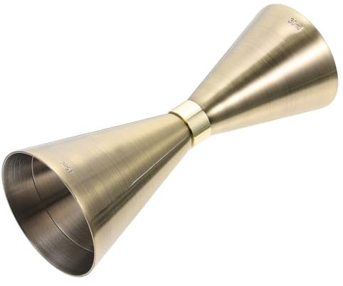 Mipcase Misurino per Cocktail in Acciaio Inossidabile Misurino Doppia Testa Dispositivo Misurazione per Vino per Uso Bar