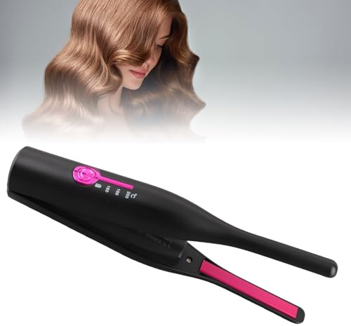 Piastra Lisciante e Arricciante 2-in- per Viaggio, Piastre Riscaldate Veloci, Capelli con Doppia Tensione 110–240 V, Colore