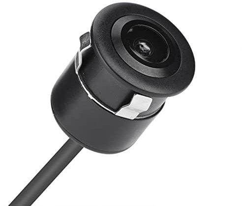 Mini Telecamera Impermeabile, 170 ° Angolo di Sicurezza cablato Mini Telecamera a Colori CCD CCTV IR, Impermeabile a Colori HD qualità IR Visione Notturna Fai-da-Te per Monitor Auto - NTSC