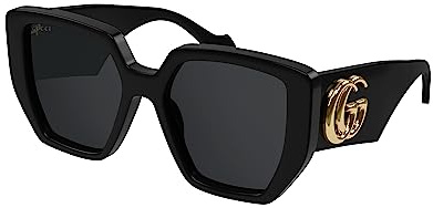 Occhiali da Sole Gucci GG0956S Black/Grey 54/19/145 donna