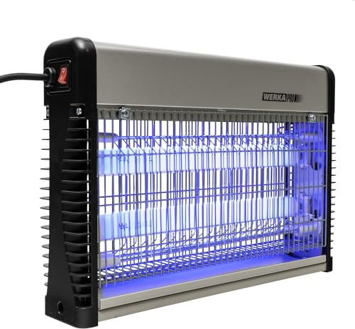 WERKA PRO Destruidor de Insectos de Aluminio 20 vatios