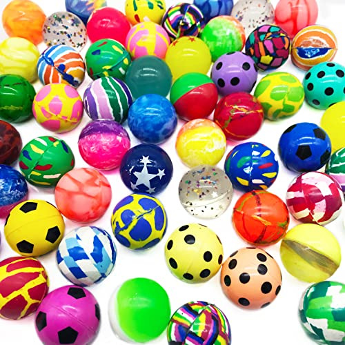 GERILEO Stück mit 10/20 Springbälle aus Gummi für Kinder, 45 mm - Flummi, Bouncing Ball, Gummiball – Set für Geschenktaschen, Pinata Füllung, Kindergeburtstag und Geburtstag (10 Bälle)