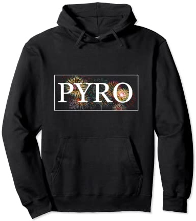 PYRO Feuerwerk Pyrotechnik Silvester Raketen Feuerwerk Pullover Hoodie