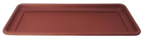 NG NICCOLAI FIORIERE E SOTTOVASI PLASTICA VARIE MISURE (SOTTOFIORIERA 100X40X7 cm, TERRACOTTA)