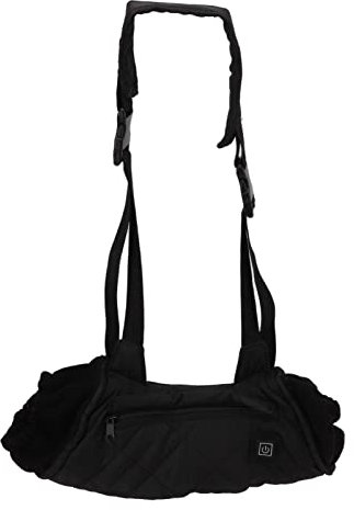 Topyond Manguito Calentador De Manos Eléctrico, Bolsa De Mano Calentada A Prueba De Agua, Bolsa De Mano Calentada De Algodón Acolchado Impermeable con Control De Temperatura para Invierno Negro