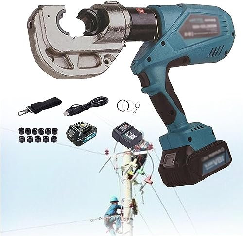 Pinza Crimpatrice Idraulica Per Tubi Idraulici, Pinza Idraulica Per Capicorda Terminali, Set Di Matrici Idrauliche Elettriche Per Capicorda In Rame E Alluminio