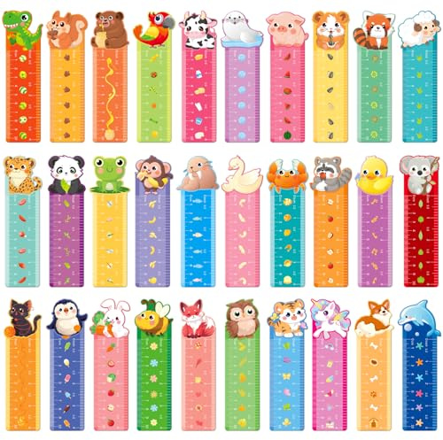 JSRQT 30 st söta djur bokmärken flerpack bokmärke bulk papper bokmärke sidklämmor bokmärke 30 designer personliga bokmärken sidmarkörer skolbelöningar kartong bokmärken bokmärken presenter presenter