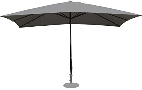 MilaniHome.it - ombrellone in Alluminio 3 x 3 m di Design per Esterno Giardino cm 300 l x 300 pdi coloreAntracite